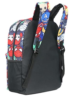 Foto 4 | Venta Internacional - Mochila Marvel Kawaii Avengers Superheroes Para Niño De 40 Cm