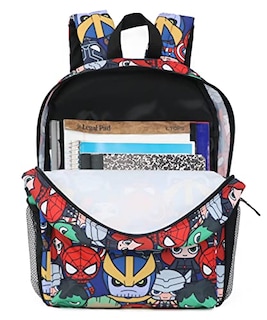 Foto 5 | Venta Internacional - Mochila Marvel Kawaii Avengers Superheroes Para Niño De 40 Cm