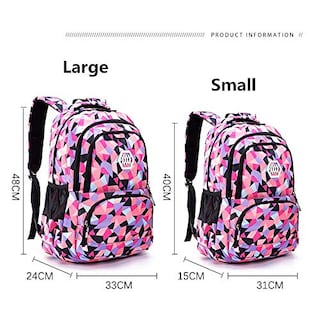 Foto 2 | Venta Internacional - Set de Mochila y Bolsa de Almuerzo con Estampado Geométrico Bansusu para Niños