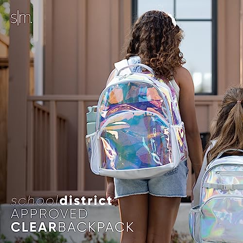 Foto 4 pulgar | Venta Internacional - Mochila Simple Modern Fletcher De Plástico Transparente Para Niños