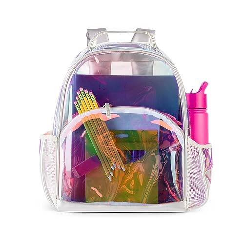 Foto 6 pulgar | Venta Internacional - Mochila Simple Modern Fletcher De Plástico Transparente Para Niños