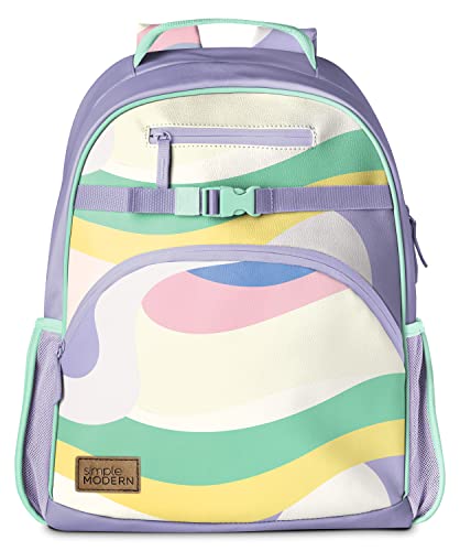 Mochila Simple Modern Fletcher de Cuero Vegano para Niños