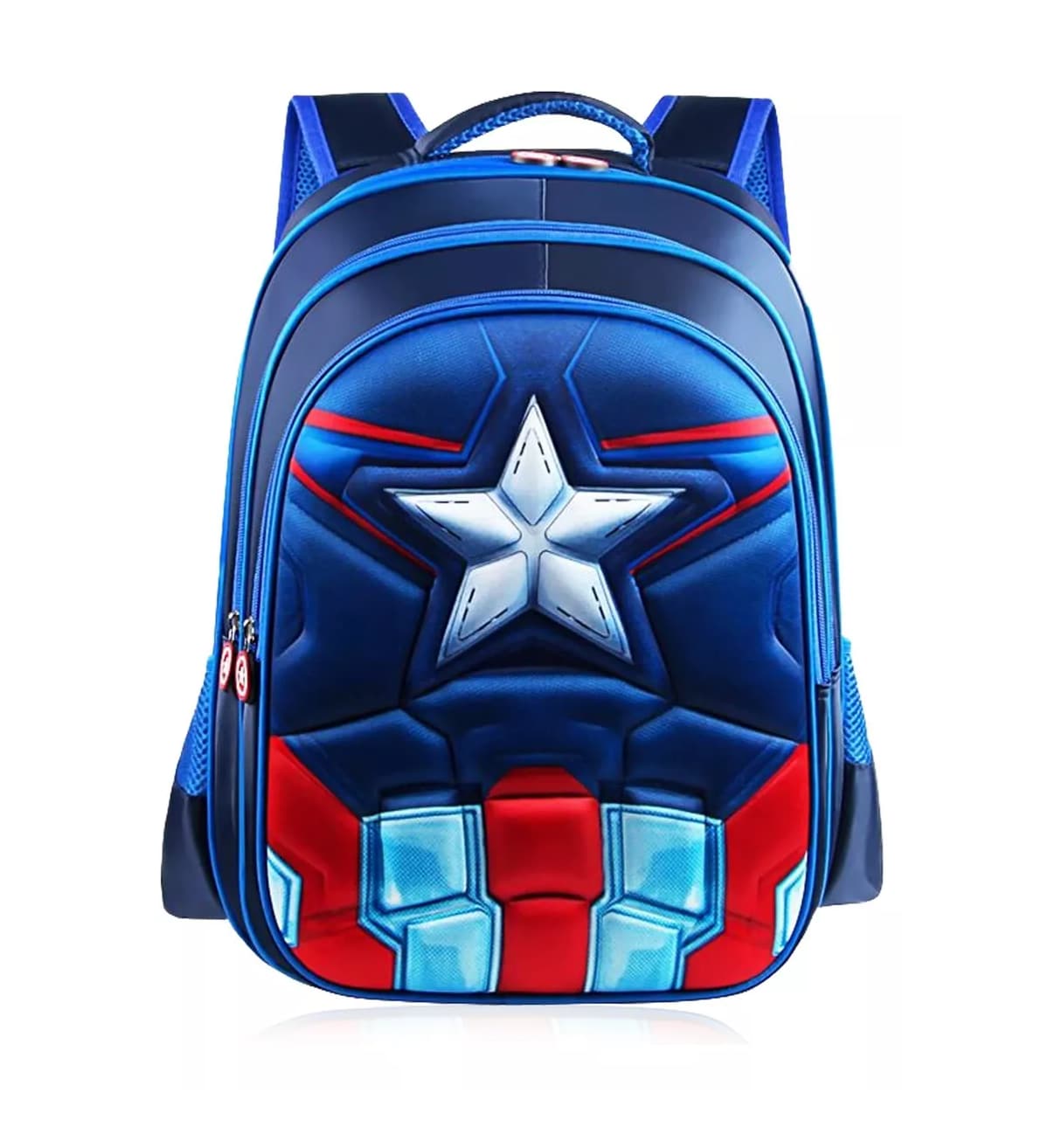 Mochila Escolar Capitan America Azul Coppel