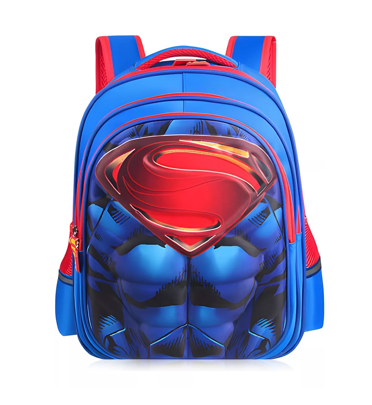 Foto 2 pulgar | Mochila Lab.G Superman Azul Impermeable