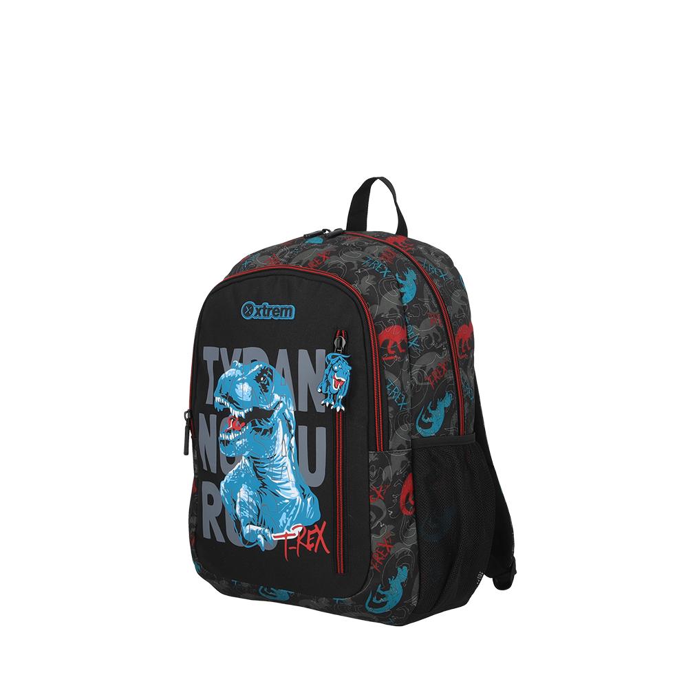 Foto 2 | Mochila Xtrem Logan Black Dino Negra