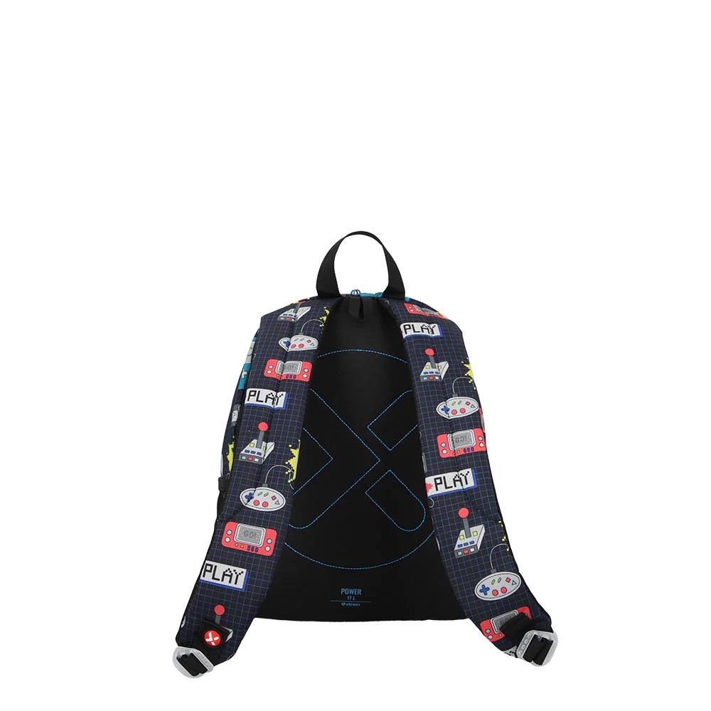 Foto 4 pulgar | Mochila Xtrem Power Azul Infantil