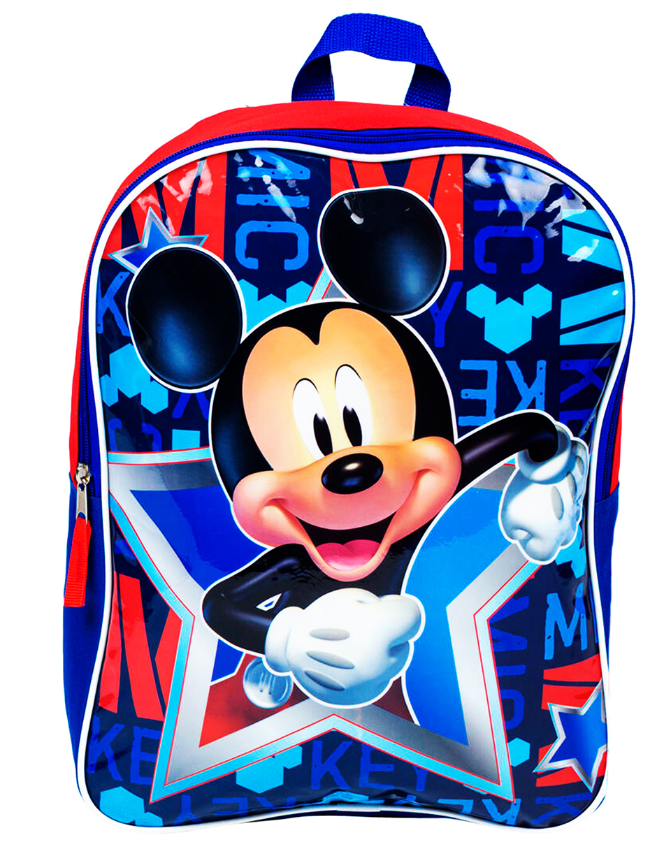 Foto 3 pulgar | Set de Mochila Infantil con Morral De Mickey Mouse