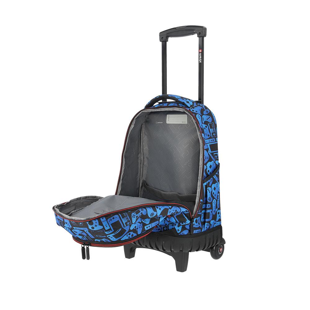 Foto 4 | Mochila Xtrem Cross Blue Dino Azul