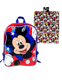 Foto 1 | Set de Mochila Infantil con Morral Mickey Mouse