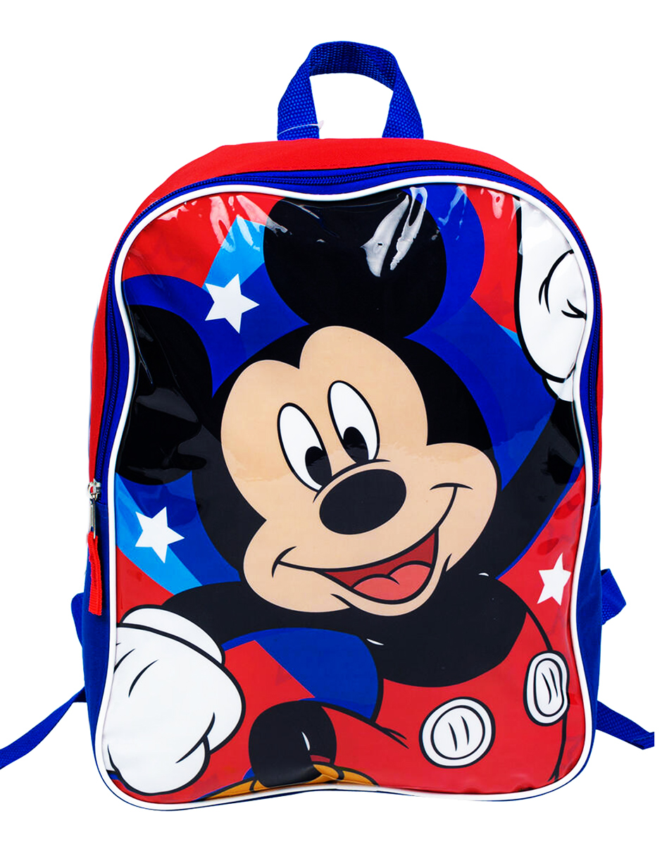 Foto 3 pulgar | Set de Mochila Infantil con Morral Mickey Mouse