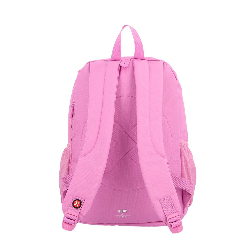 Foto 4 pulgar | Mochila Xtrem Queens Pink Hearts Rosa