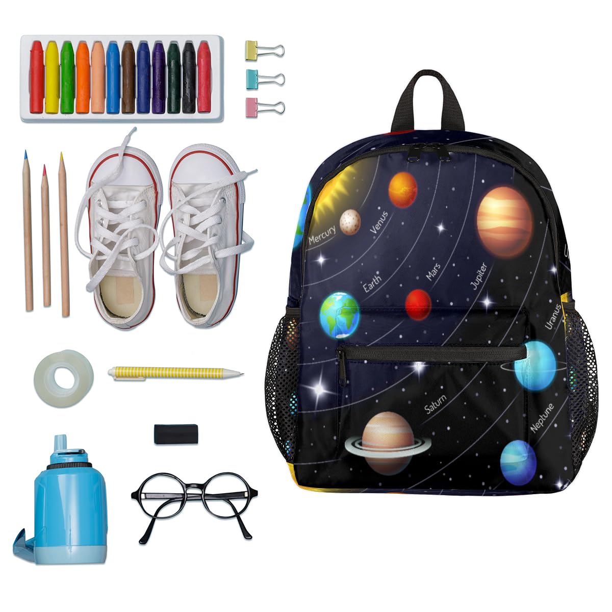 Foto 5 pulgar | Mochila Infantil Solar System Planets - Venta Internacional