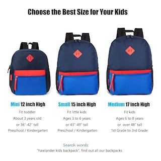 Foto 5 | Mochila Hawlander Preschool Kids De 30 Cm Para Niños De 3 A 6 Años - Venta Internacional.