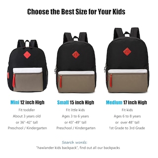 Foto 5 | Mochila Hawlander Preschool Kids De 30 Cm Para Niños De 3 A 6 Años - Venta Internacional.