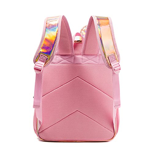 Foto 4 pulgar | Mochila + Lonchera + Lapicera Meetbelify Rosa para Niñas 3 Piezas - Venta Internacional