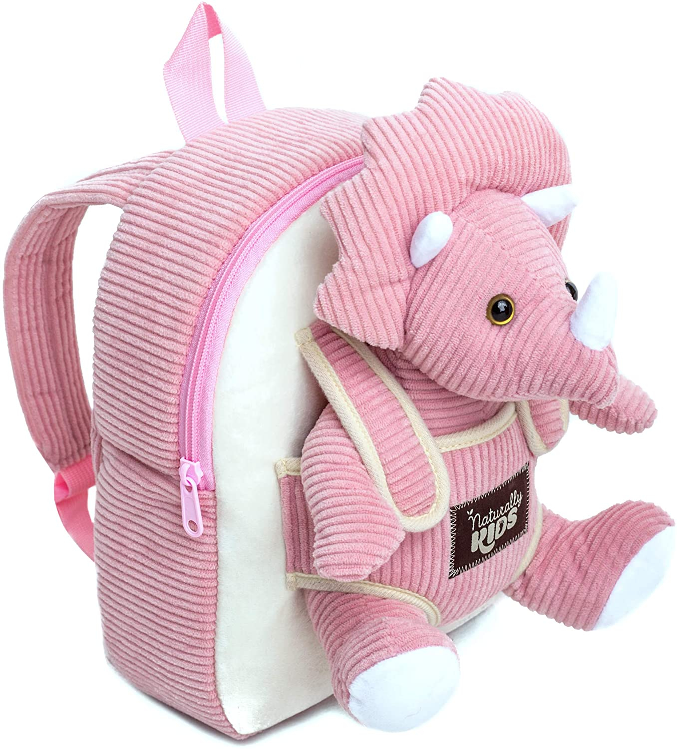 Foto 2 | Mochila de Dinosaurio Naturally KIDS Rosa para Niña - Venta Internacional