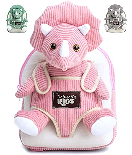 Foto 7 | Mochila de Dinosaurio Naturally KIDS Rosa para Niña - Venta Internacional