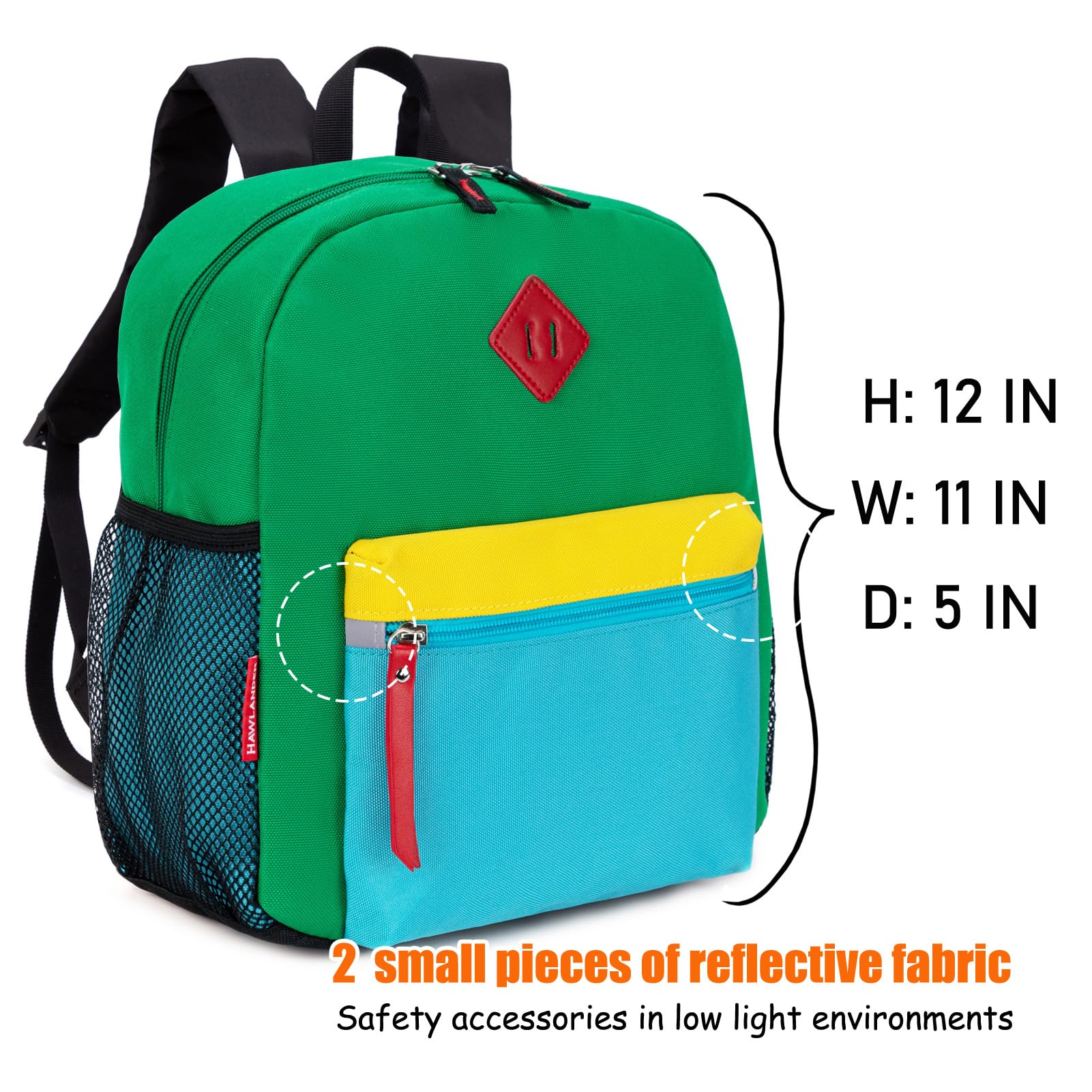 Foto 3 pulgar | Mochila Hawlander Preschool Kids De 30 Cm Para Niños De 3 A 6 Años - Venta Internacional.