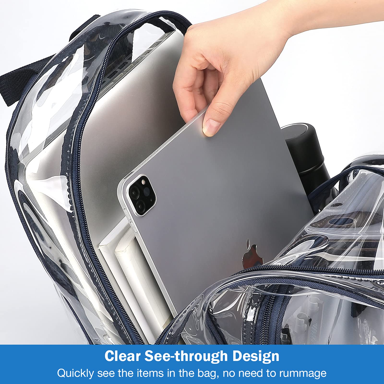 Foto 5 pulgar | Mochila Procase Heavy Duty, Transparente, Impermeable - Venta Internacional.