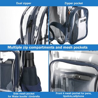 Foto 6 | Mochila Procase Heavy Duty, Transparente, Impermeable - Venta Internacional.