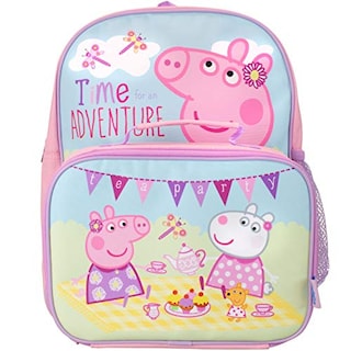 Foto 2 | Mochila y Lonchera Peppa Pig Rosa - Venta Internacional