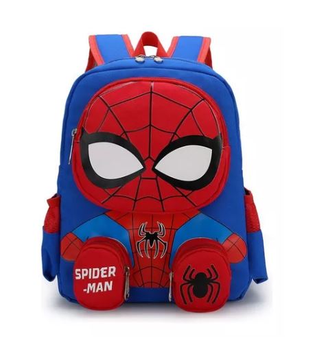 Foto 2 pulgar | Mochila de Hombro Azul para Niños