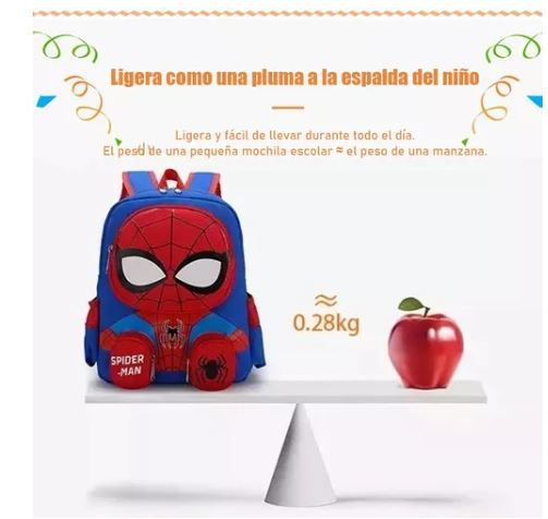 Foto 4 pulgar | Mochila de Hombro Azul para Niños
