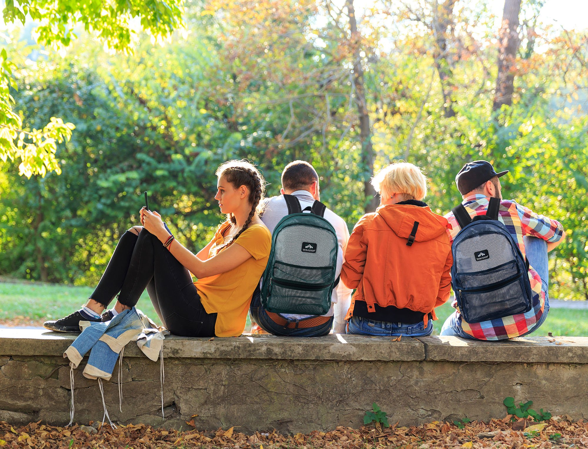 Foto 8 pulgar | Mochila Trail Maker de Malla Transparente para Niños en Edad Escolar - Venta Internacional