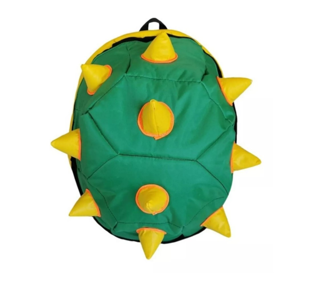 Mochila Caparazon Bowser Koopa Mario Bros T