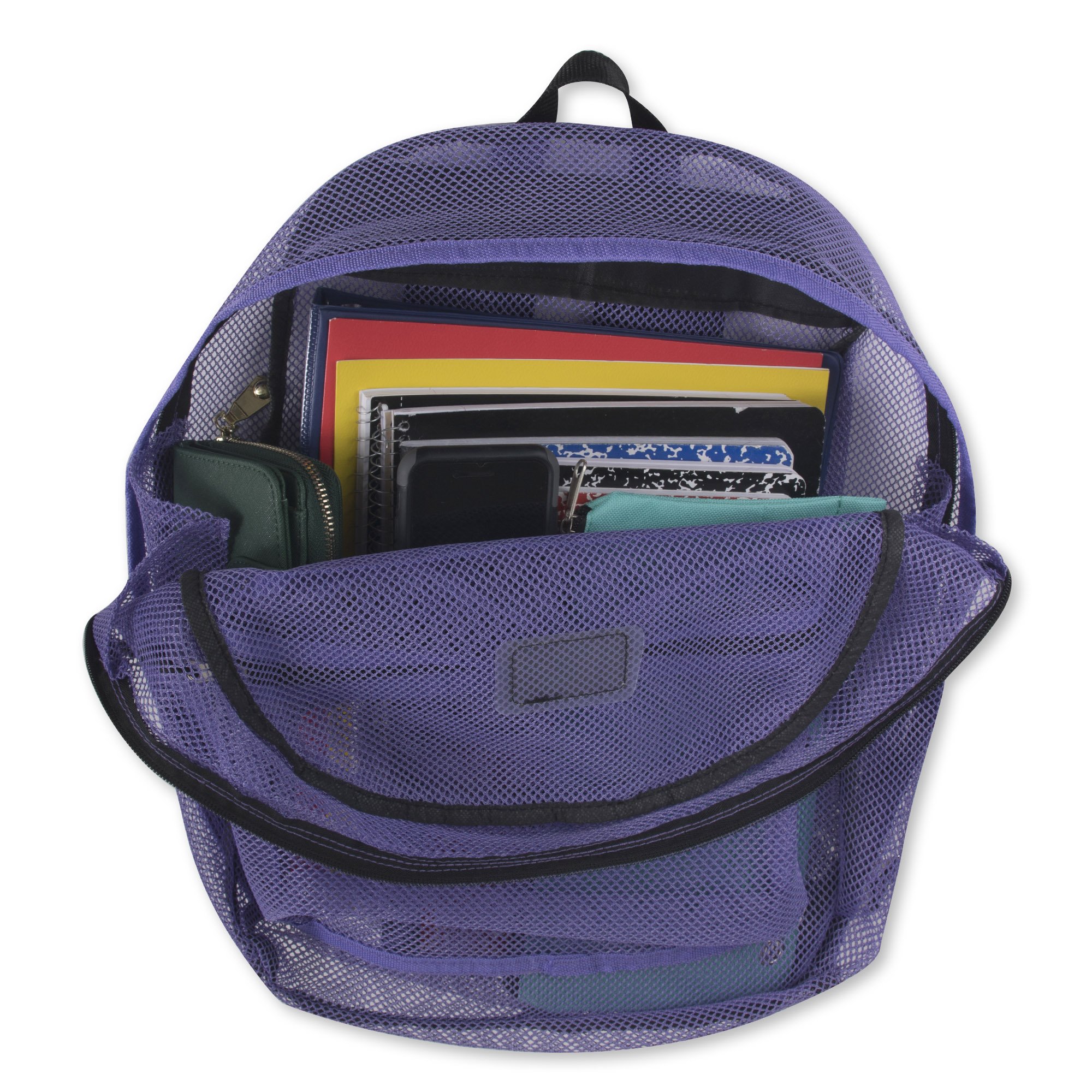 Foto 5 pulgar | Mochila Trail Maker De Malla Transparente Para Niños En Edad Escolar, Color Morado - Venta Internacional.