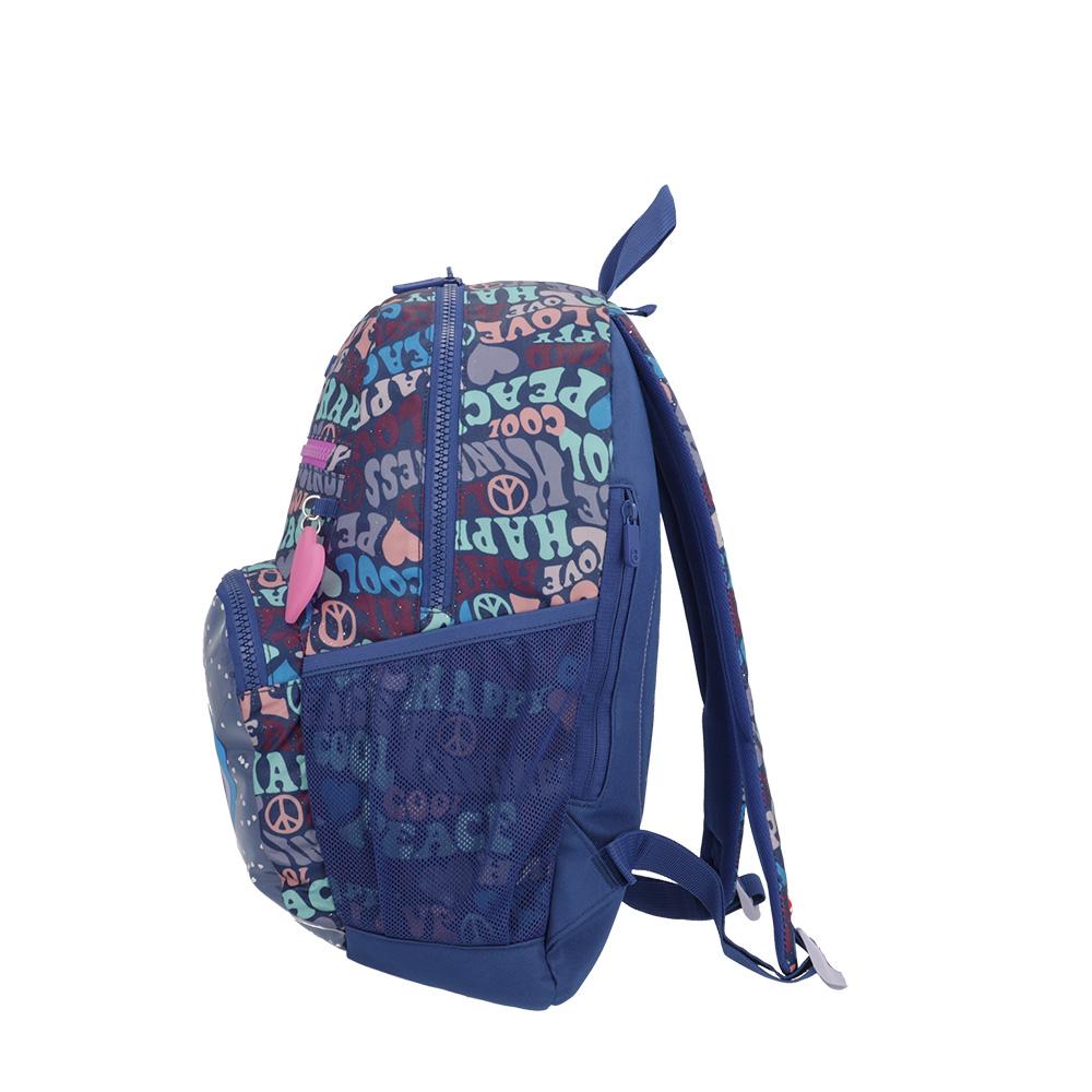 Foto 6 pulgar | Mochila Xtrem Bolt 4xt Blue Hearts Azul