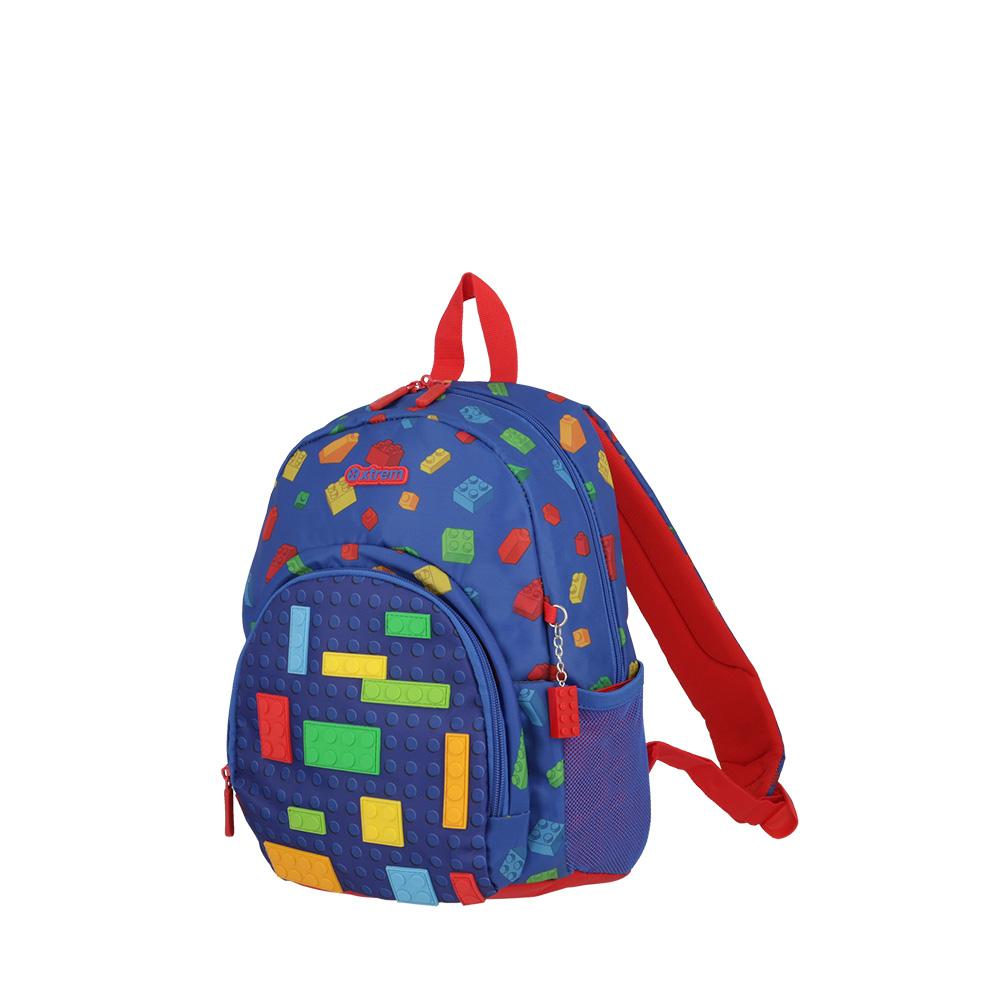 Foto 2 | Mochila Xtrem Power 4xt Multicolor Blocks Azul