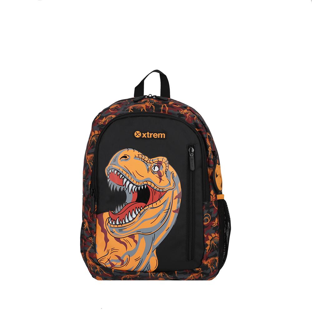 Foto 2 pulgar | Mochila Xtrem Logan 4xt Orange Dino Naranja