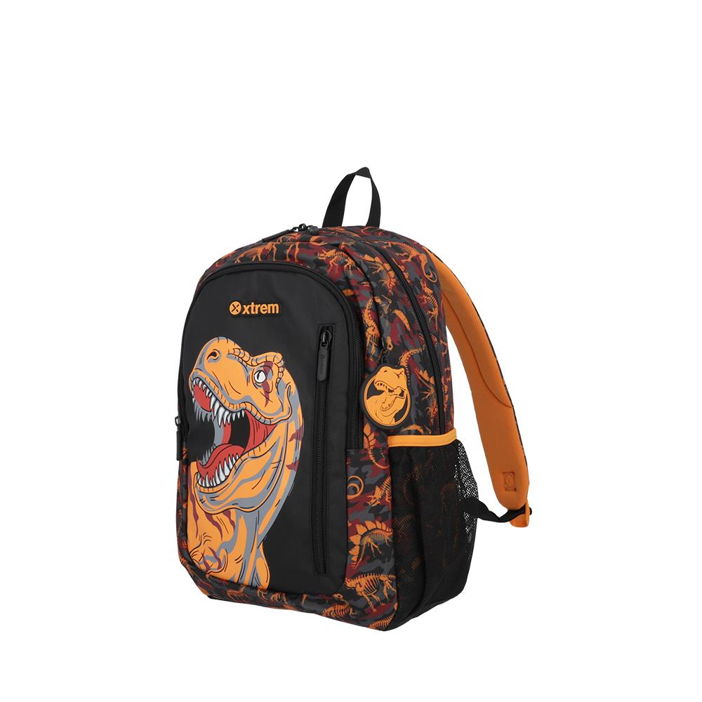 Foto 3 pulgar | Mochila Xtrem Logan 4xt Orange Dino Naranja