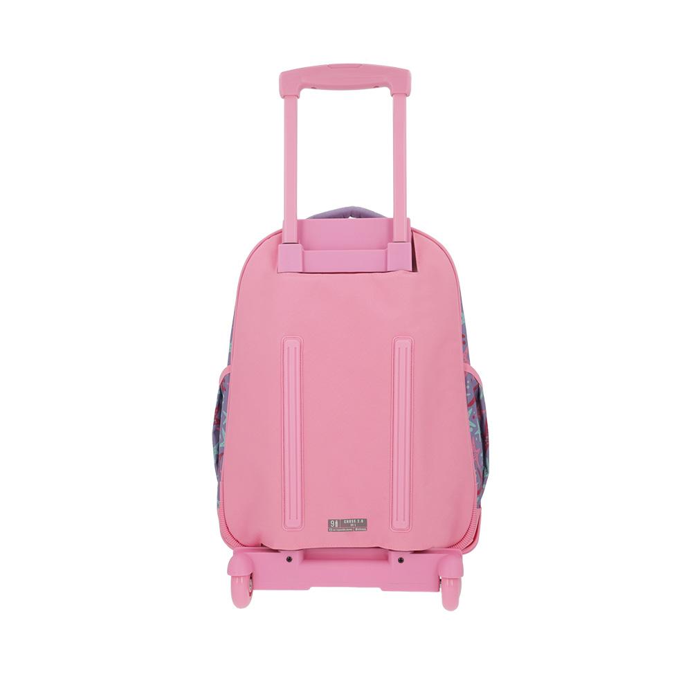 Foto 4 pulgar | Mochila Xtrem Trolley Cross 2.0 4xt Lilac Cats Rosa