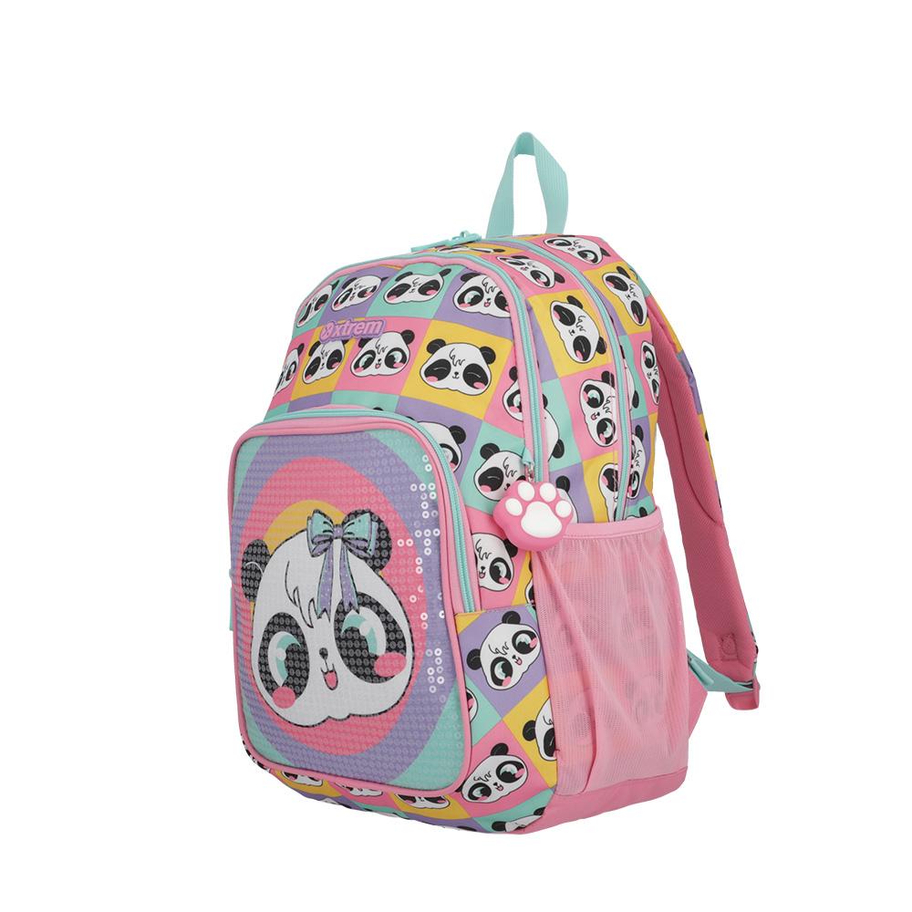 Foto 2 | Mochila Xtrem Hopper 4xt Multicolor Panda Rosa