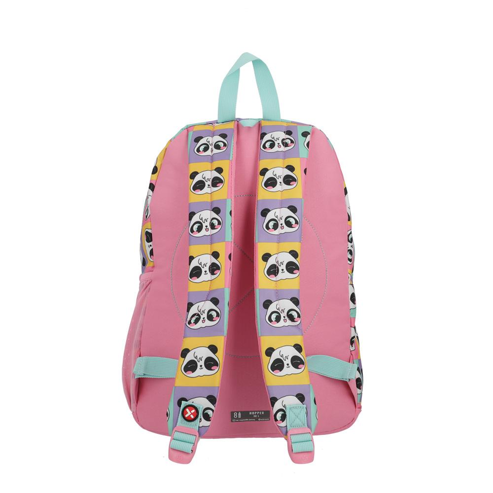 Foto 4 pulgar | Mochila Xtrem Hopper 4xt Multicolor Panda Rosa