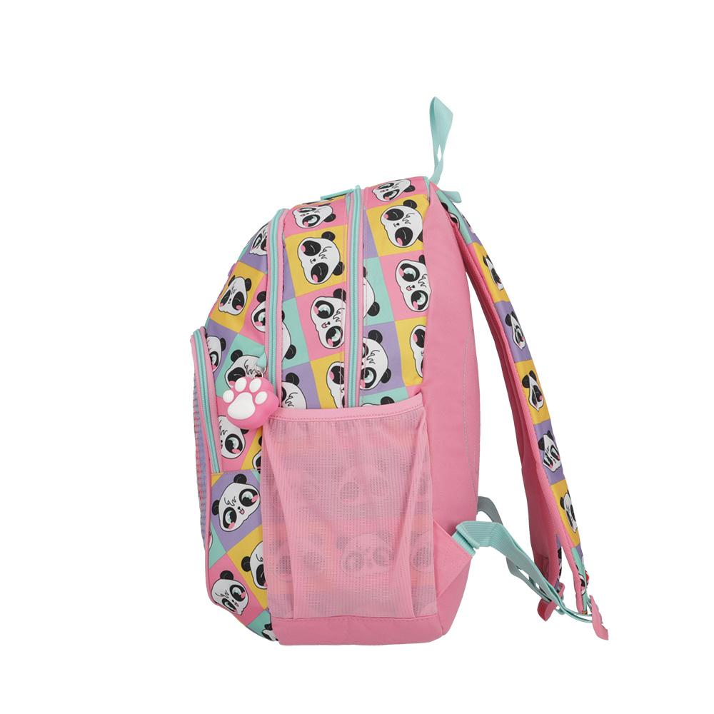 Foto 6 pulgar | Mochila Xtrem Hopper 4xt Multicolor Panda Rosa