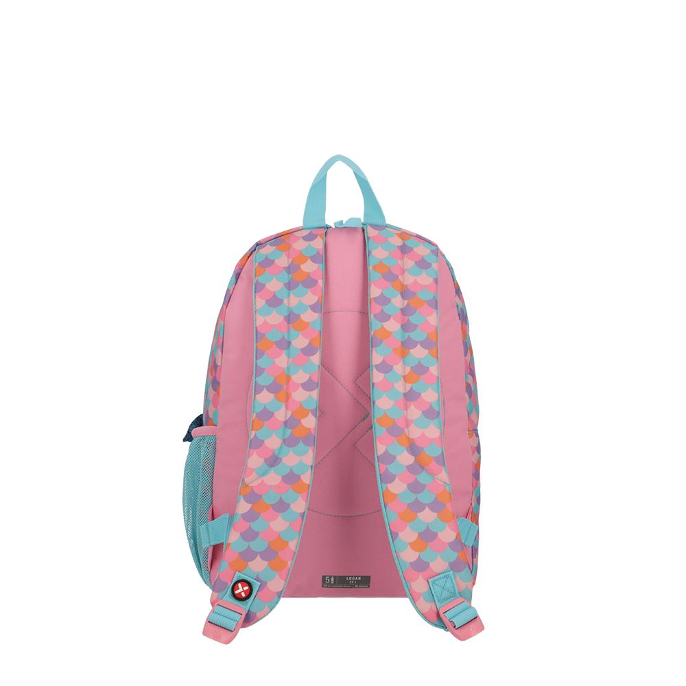 Foto 5 pulgar | Mochila Xtrem Logan 4xt Pink Mermaid Verde