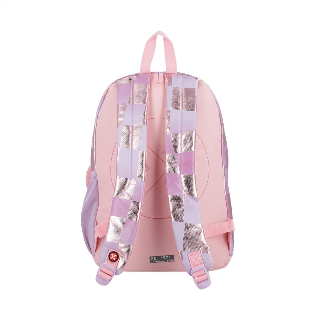 Foto 4 pulgar | Mochila Xtrem Hopper 4xt Lilac Checks Multicolor
