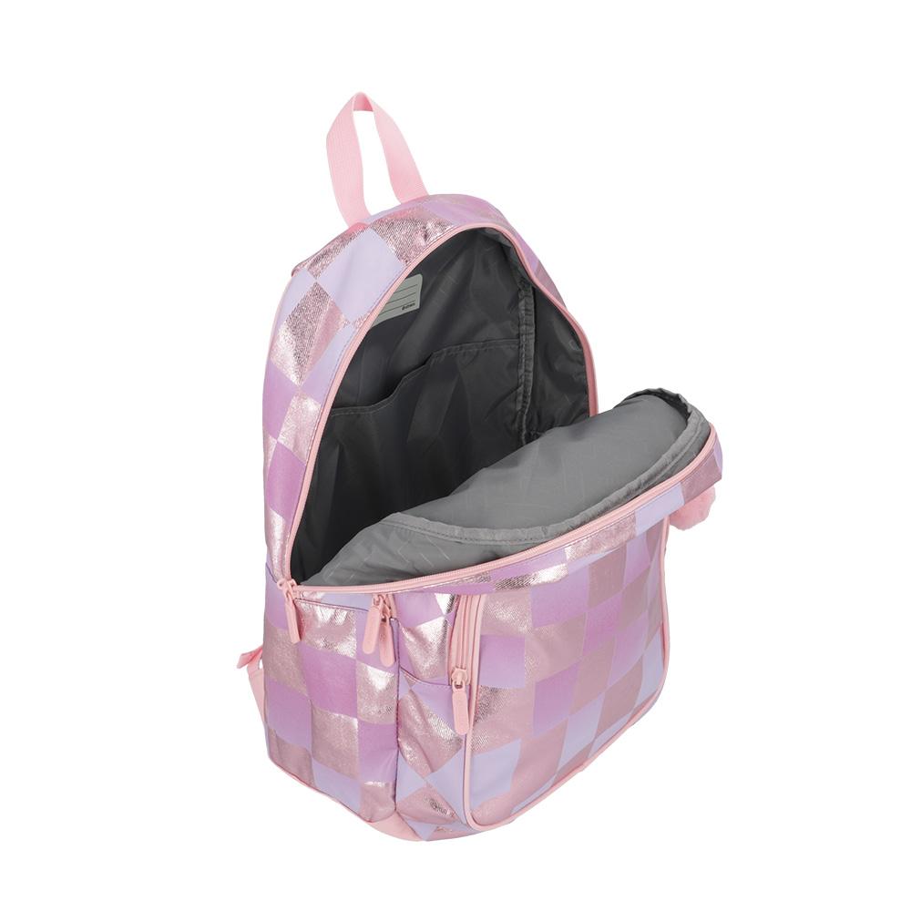 Foto 5 pulgar | Mochila Xtrem Hopper 4xt Lilac Checks Multicolor