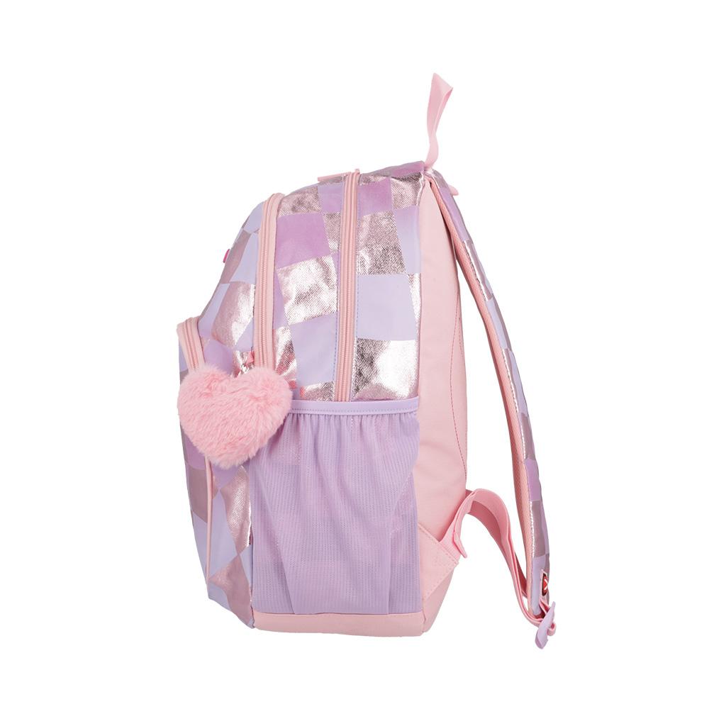 Foto 6 pulgar | Mochila Xtrem Hopper 4xt Lilac Checks Multicolor