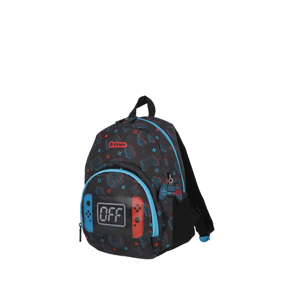 Foto 3 pulgar | Mochila Xtrem Power 4xt Blue Gamer Negra