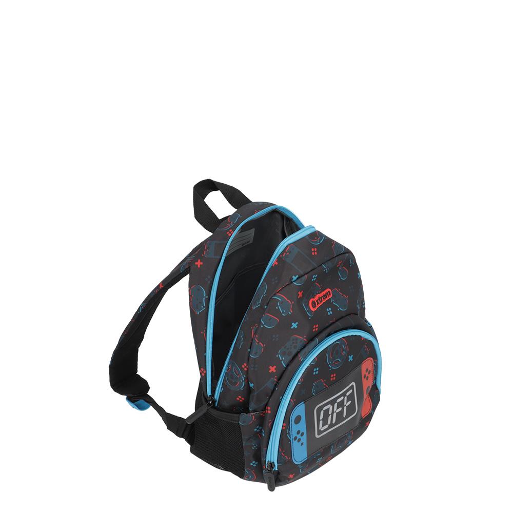 Foto 5 pulgar | Mochila Xtrem Power 4xt Blue Gamer Negra