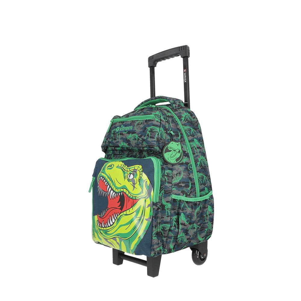 Foto 3 pulgar | Mochila Xtrem New Run Pack 4xt Green Dino Verde