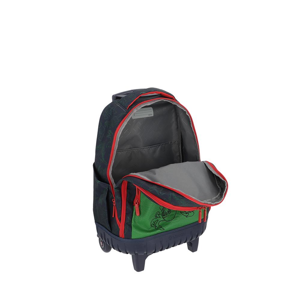 Foto 5 pulgar | Mochila Xtrem Trolley Cross 2.0 4xt Blue Dino Azul