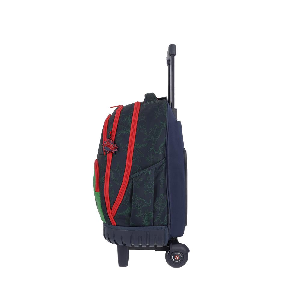 Foto 6 pulgar | Mochila Xtrem Trolley Cross 2.0 4xt Blue Dino Azul