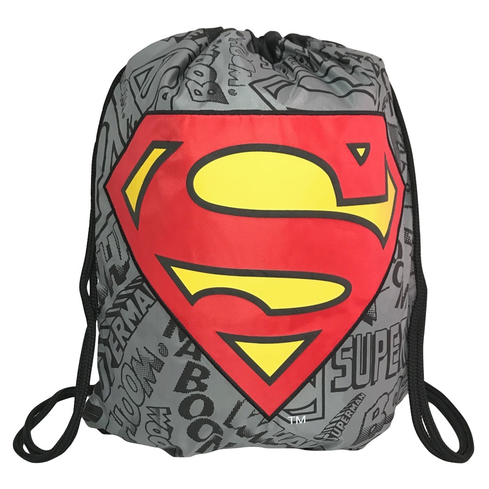 Foto 2 pulgar | Morral Dc Comics Gris Superman