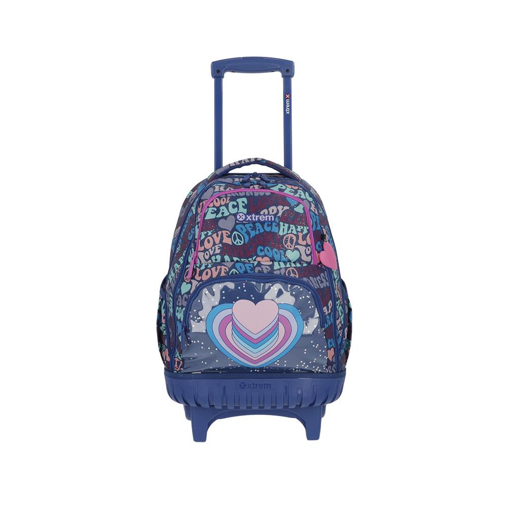 Foto 2 pulgar | Mochila Xtrem Trolley Cross 2.0 4xt Azul