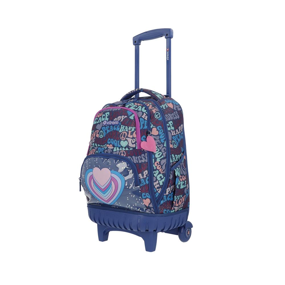 Foto 3 pulgar | Mochila Xtrem Trolley Cross 2.0 4xt Azul